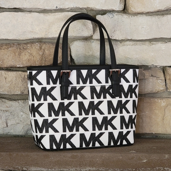 Michael Kors Jet Set XS Logo Tote Crossbody - Picture 2 of 9